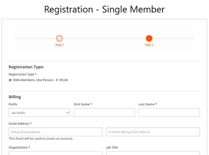 customizable registration form